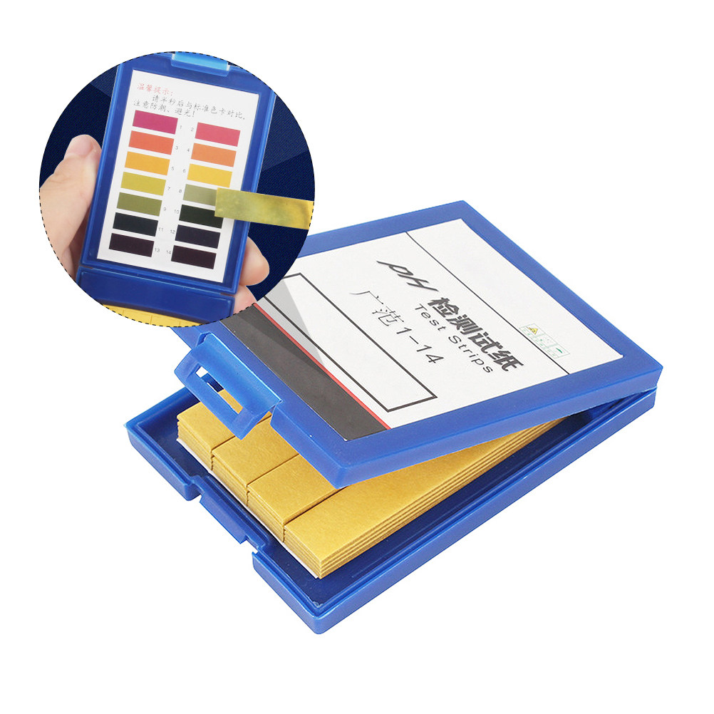 Ph Strip Test - 80Pcs Kertas Uji PH Presisi 1-14