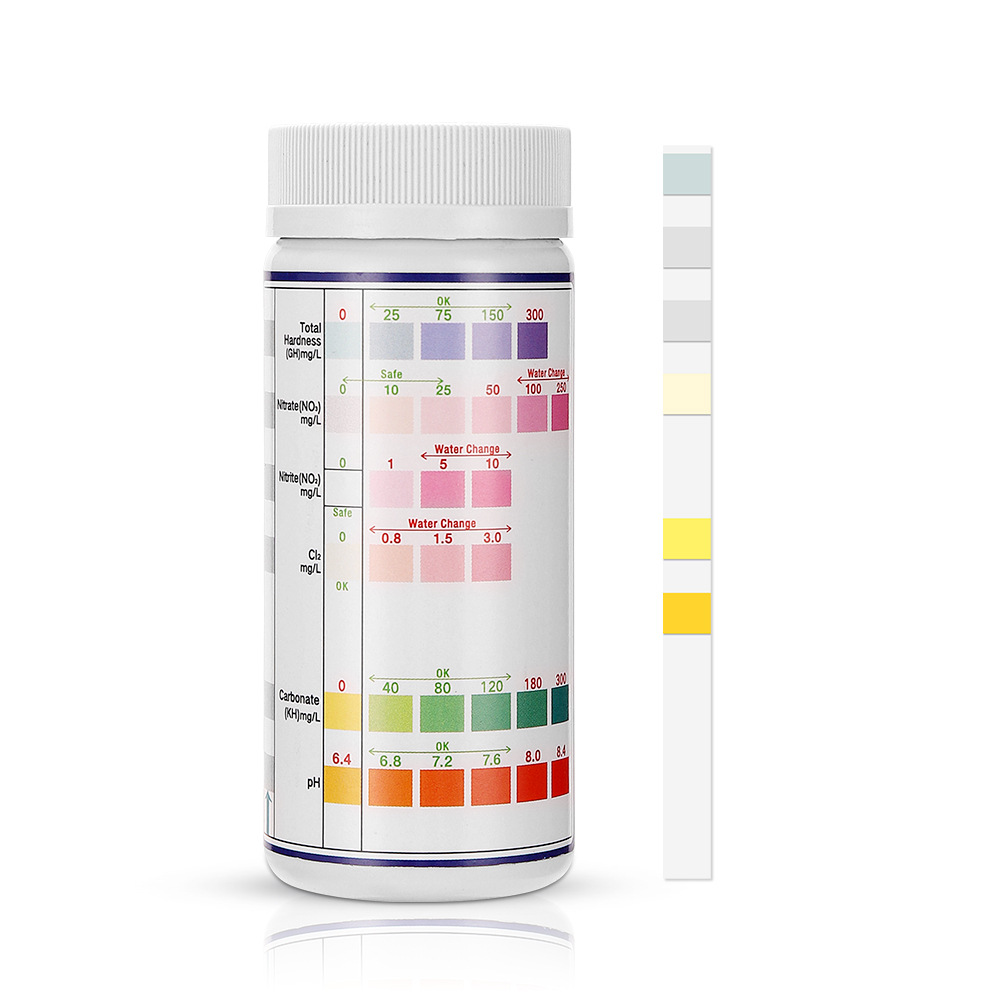 Strip uji kualitas air 6-In-1  - Water Testing Kit ulasan dan harga
