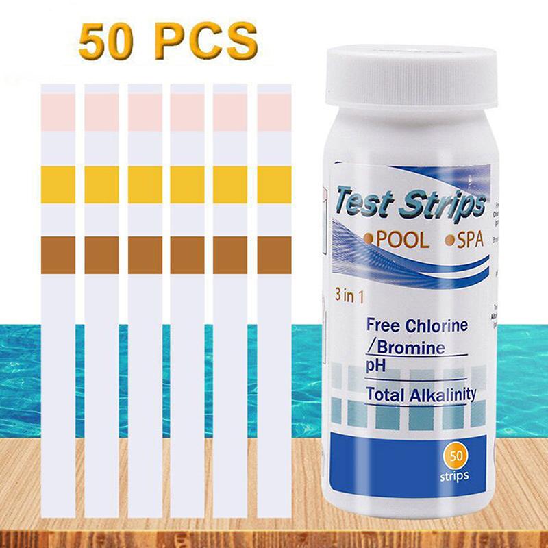 Strip Tes Air Akuarium 8 in 1, - Water Testing Kit ulasan dan harga