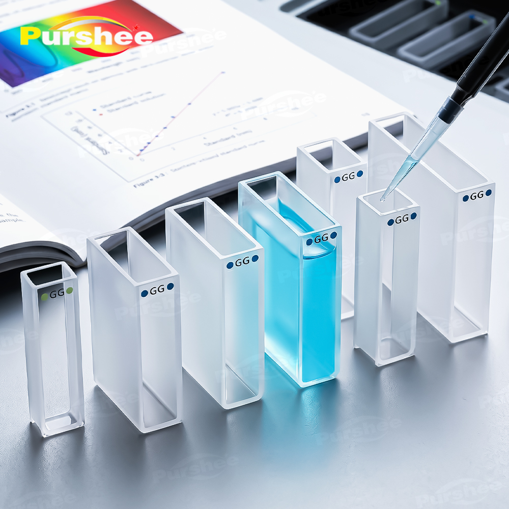 4 buah sel kuvet kaca dengan b - Science Kit ulasan dan harga