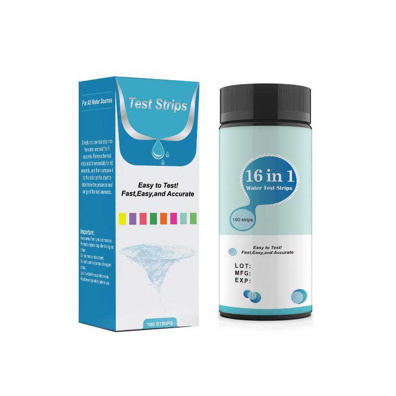 50/100 Pcs 16 IN 1 Kit Uji Aku - Water Testing Kit ulasan dan harga